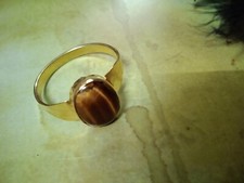 Bague bête croix égyptienne