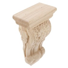 Corbel en bois sculpté