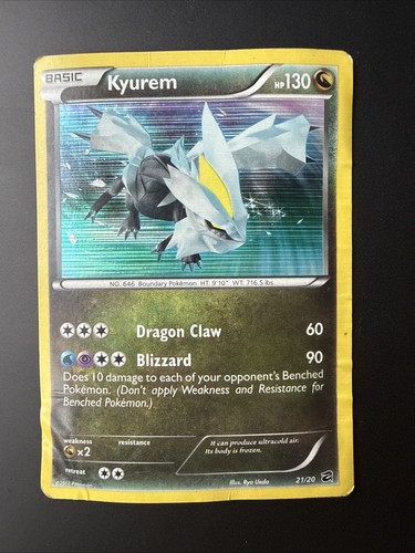 Pokemon tcg kyurem dragon - kyurem,