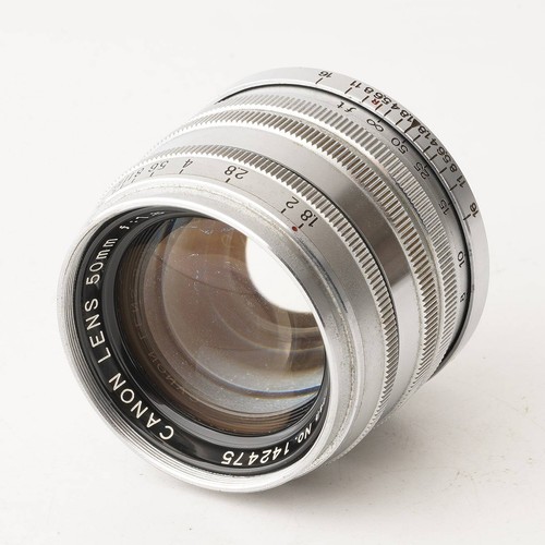 Canon 50mm l39 - f/1.8,