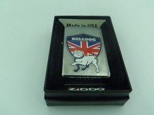 BRIQUET ZIPPO ESSENCE - BULLDOG ANGLAIS - Tempete , Collection , OCCASION TBE