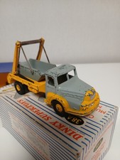 ORIGINAL ANCIEN CAMION MINIATURE UNIC MULTIBENNE MARREL EN BOITE DINKY TOYS 38A