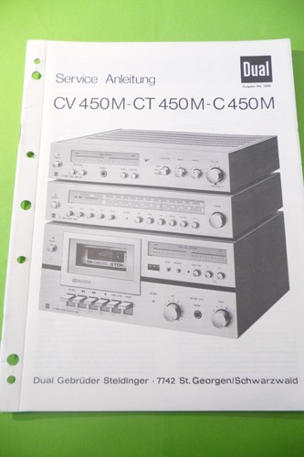 Manuel service pour dual cv - manuel,