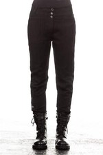 Ann Demeulemeester Femme Pantalon 7/8 Avant-Garde Noir