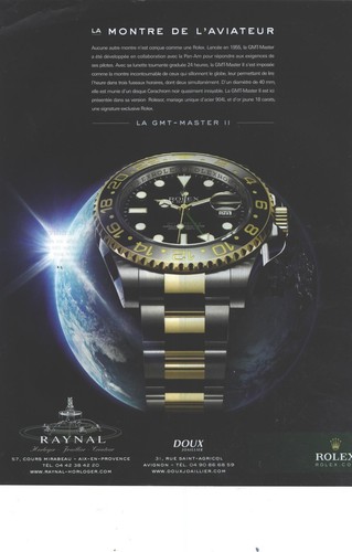 Publicite 2011 rolex la - rolex,