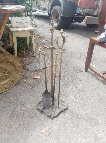 Serviteur cheminée ancien - de,