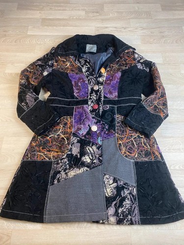 Manteau patchwork franstyle - manteau,