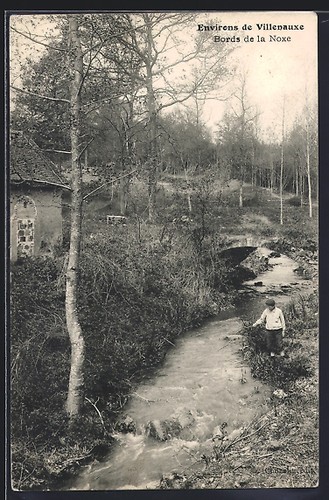 Cpa villenauxe bords la - de,