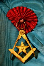 SAUTOIR  MACONNIQUE  GRAND  ORIENT   19 EME