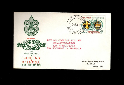 Boy scout 1st day issue - issue, stamp