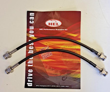 HEL Peugeot 205 1.9 Gti ABS Intermédiaire Arrière Ss Durite Frein Tressée Tubes