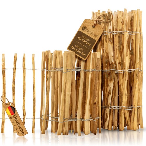 Clôture bois pour jardin - bois,