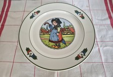 HANSI ALSACE - LONGCHAMP VILLEROY ET BOCH - ASSIETTE FILLETTE COLLECTION (21 CM)