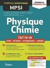 Physique-Chimie MPSI - Tout-en-un: Cours - Synthèse - Méth... | Livre | état bon