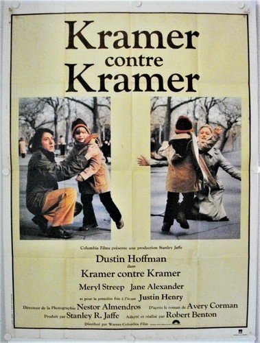 Affiche cinéma kramer contre - affiche,