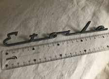 Logo, badge de voiture, car: Etoile pour Simca P60. Authentique, métal