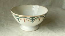 ANCIEN BOL EN FAIENCE HBCM MODELE SUCCAO ANNEES 1920*