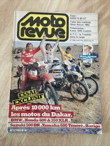 Magazine moto revue 1983 - magazine,