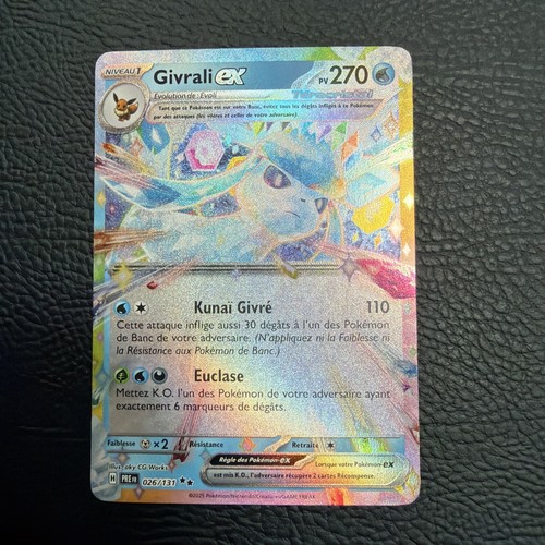 Carte pokémon givrali - carte, ex