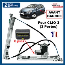 Mécanisme de Leve Vitre Avant Gauche pour Renault Clio 3 2 Portes 1.5 dCi 2.0 RS