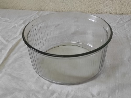 Saladier plat soufflé en - saladier,,