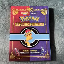 MAGAZINE MANGA KIDS POKÉDEX 9 GENERATIONS POKÉMON 2023 - CATALOGUE GUIDE ULTIME