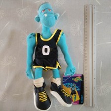 RARE - MICHAEL JORDAN - SPACE JAM - peluche alien BLANKO  - 30 cm