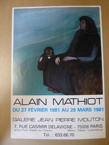Alain mathiot affiche - alain,