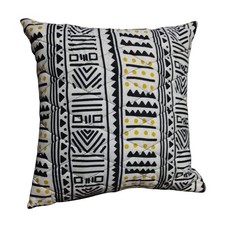 Housses de Coussins matelassées aux motifs africains