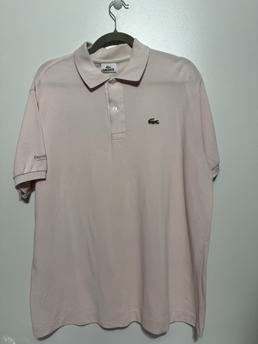 Polo lacoste rose taille - l, en