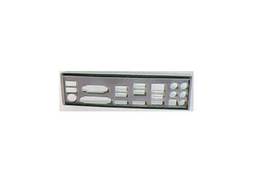 Shield plaque arriere - i/o,