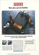 PUBLICITE 1993 VELUX Plus qu'une Fenêtre