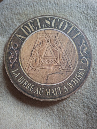 Sous bock bière adelscott - sous-bock,
