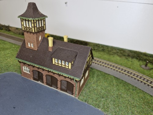 Maquette caserne des - des, pompiers