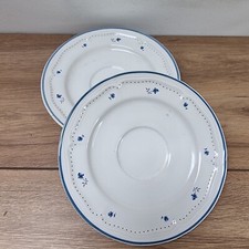 Lot de 2 petites assiettes