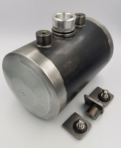 Domed steel oil tank - steel,