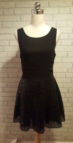 Robe femme glamour - robe, noire