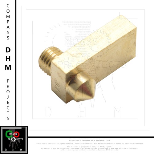 Buse avec bloc - mm,