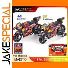 Moto Miniature Maisto 1:18 Red Bull KTM GP Racing Motorcycle Modèle Réduit