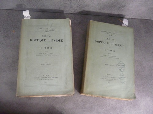 Verdet leçons d optique - e., d'optique