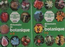 2 tomes : Dictionnaire de botanique. Uberto Tosco - Ed. Grange Batelière