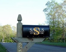 Mailbox Vinyl Wall Decal -