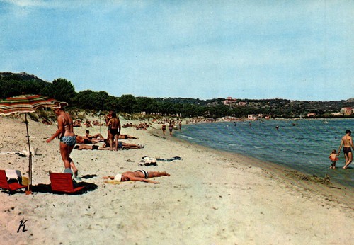 Calvi plage du club - plage,