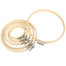 Lot de 6 tambours à broder en