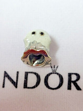 charm Pandora  Bouh Le Fantôme Phosphorescent argent 925 + émaille