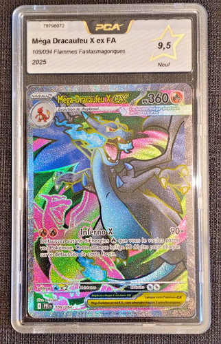 Carte pokémon méga dracaufeu - carte,