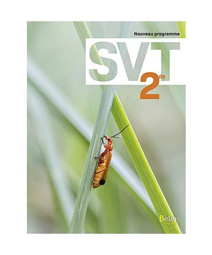 Svt 2de 2019 manuel élève - 2de,