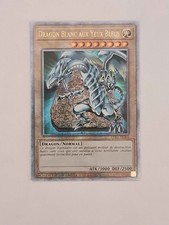 Carte Yu-Gi-Oh Dragon Blanc