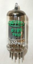 1x RTC FRANCE 6189 = E82CC CV4003 M8136 ( ECC82 12AU7 ) TUBE fully TESTED NOS °=