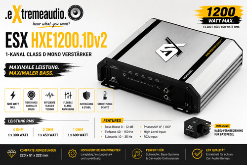 Amplificateur esx hxe - esx,